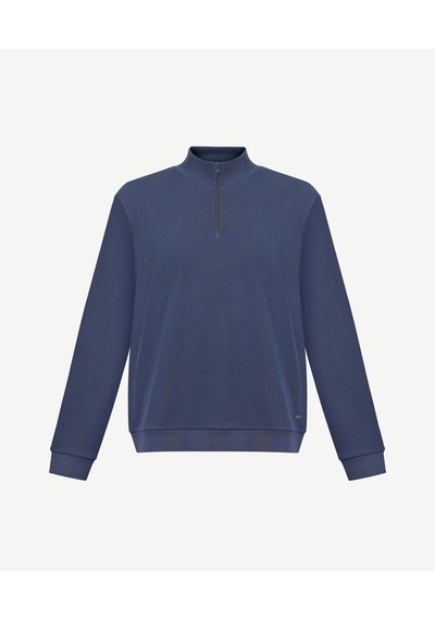 Yargıcı Regular Dik Yaka Uzun Kol Sweatshirt 26kesw9003x 004 Lacivert