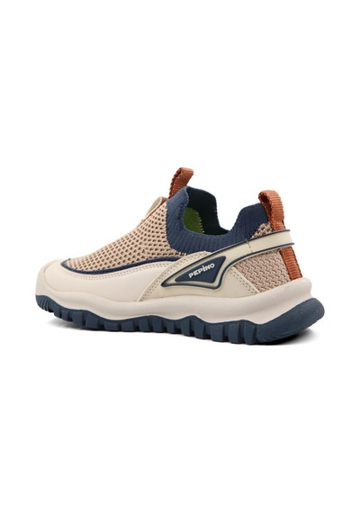 Pepino 2233 Bej Lacivert Çocuk Sneakers Bej - Lacivert