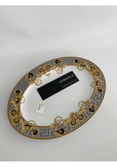 Versace Prestige Gala Oval Porselen Servis Tabağı 40 Cm 19325-403637-12740