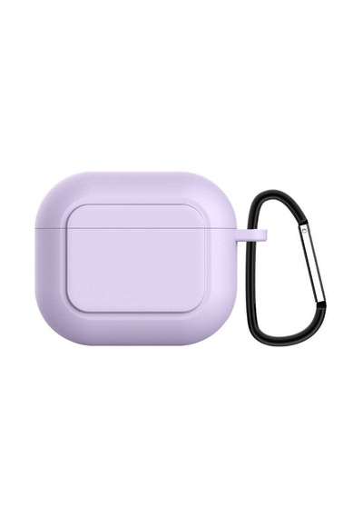 Lexroo Apple AirPods Uyumlu 3. Nesil Kılıf Airbag 23 Kılıf - Lila