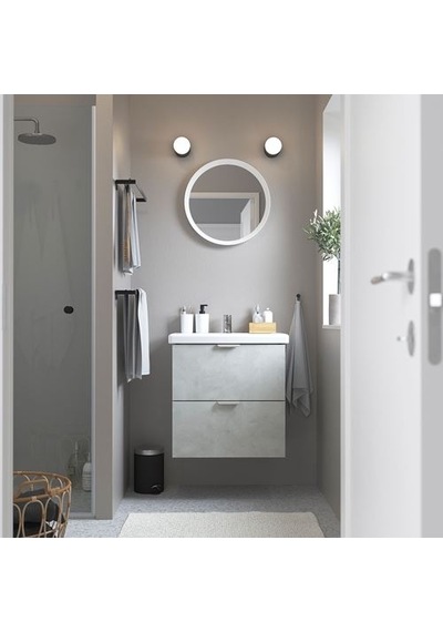 Ikea Tvällen Lavabo, Beyaz, 64x43x5 Cm