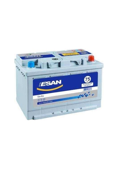 AKU 12V 75 AH L3 278×175×190 TAM KAPALI TIRNAKSIZ - ESAN 50751100109