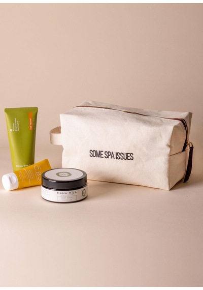 Kynd Some Spa Issues Organizer Çanta 24x11x15 Cm Bej