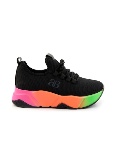 Bambi Siyah Çok Renkli Kadın Sneaker K01824212417 Çok Renkli