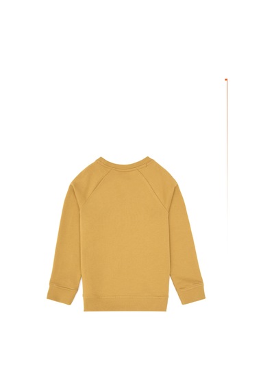 U.S. Polo Assn. Erkek Çocuk Hardal Basic Bisiklet Yaka Sweatshirt 50313832-VR151
