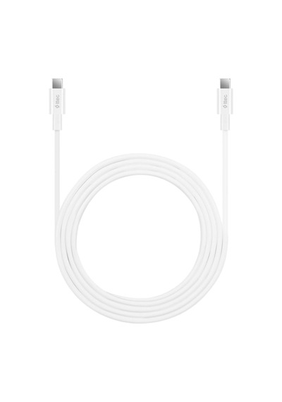 Usb-c - Usb-c 200cm 65w Pd/qc Hızlı Şarj/data Kablosu Beyaz Standart