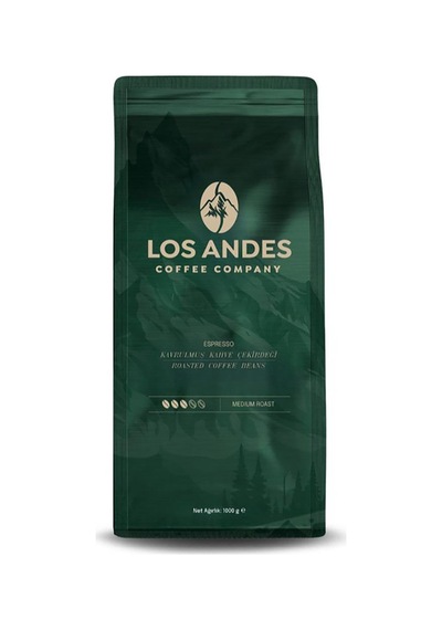 Los Andes Espresso Arabica Çekirdek Kahve 1.000 G Espresso