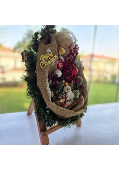 El Yapımı Led Işıklı Yılbaşı Kapı Ve Duvar Süsü - Premium Yeni Yıl Dekoru - Doğal Çuval Kumaş & Hasır Tasarım - Noel Baba Figürlü - Hediyelik Özel Yen El Yapımı Led Işıklı Yılbaşı Kapı Ve Duvar Süsü - Premium Yeni Yıl Dekoru - Doğal Çuval Kumaş & Hasır Tasarım - Noel Baba Figürlü - Hediyelik Özel Yen