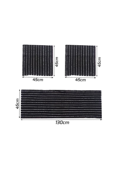 Oto Koltuk Kilim Minderi Universal Terletmez Serme 3 Parça