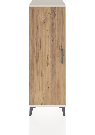 Hyperion Dolap Tek Kapaklı Tek Askılı 44x44x134 Aytaşı-çam Aytaşı