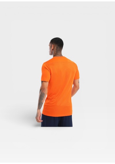Nike Dri-fıt Park Vıı Bv6708-010 Erkek Futbol Forması Siyah Antrenman Tişörtü Turuncu