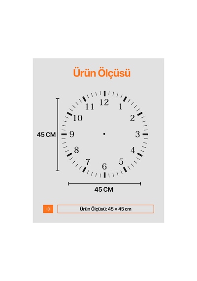 Çocuk Ve Bebek Odası Duvar Saati Modelleri Renkli Baskı Eğitici Ve Sessiz Dekoratif Baskılı Ahşap Saat 829