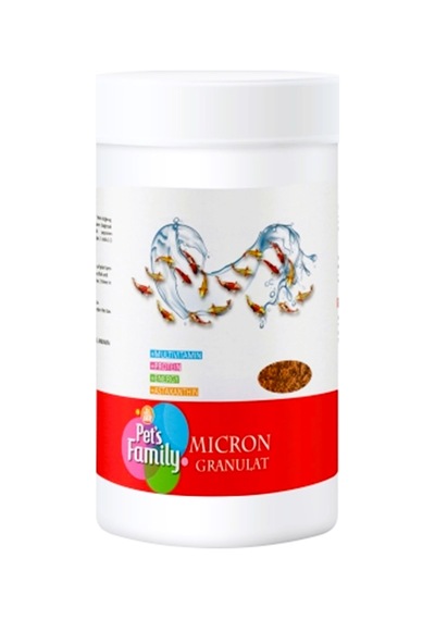 Pet's Family Micron Granül Tropikal Balık Yemi 100 Ml 50 Gr