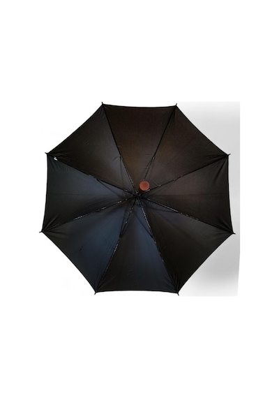 Baginn Erkek Şemsiye Siyah Renk Baston Protokol Şemsiye 110 Cm Çap 95 Cm Boy Çift Tenteli 8 Telli 001