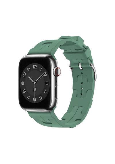 Apple Uyumlu Watch 7 45mm Krd-92 Kordon Turuncu