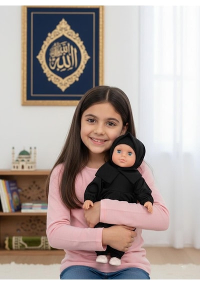 Elif Tesettürlü Bebek Pilli Sesli Dua Eden Ve İlahi Okuyan Eğitici Oyuncak Bebek