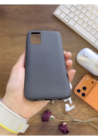 Samsung Galaxy A51 Uyumlu Kamera Korumalı Darbeye Dayanıklı Renk Atmayan Fab Silikon Kılıf Siyah