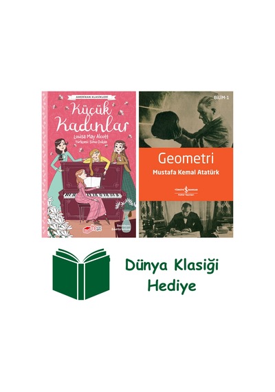 Küçük Kadınlar + Geometri + Dünya Klasiği Hediye