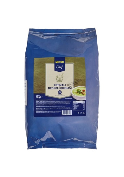 Kremalı Brokoli Toz Çorba 3 Kg - Pratik Ve Lezzetli - 2 Adet Tarı