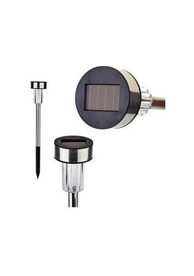 Metal Güneş Enerjili Bahçe Lambası Solar Bahçe Balkon Aydınlatma