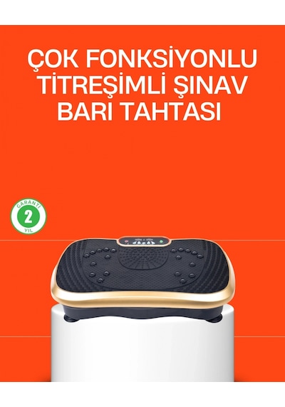 Vücut Şekillendirmeye Yardımcı Titreşimli Spor Platformu