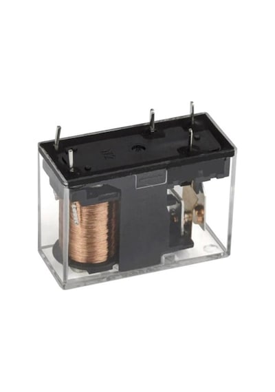 5volt 10amper Şeffaf Tek Kontak Röle 5 Pin