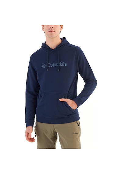 Columbia Csc Branded Shadow Erkek Kapüşonlu Sweatshirt-5970 Koyu Lacivert
