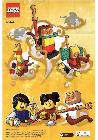 LEGO® Monkie Kid 40474 Build Your Own Monkey King 24 Parça