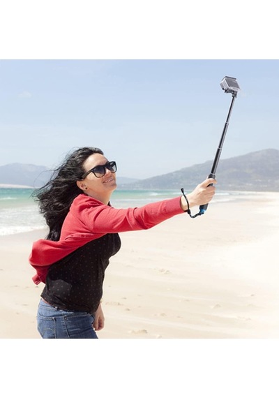 Gopro İle Uyumlu Selfie Çubuğu,gopro/djı İle Uyumlu Aksiyon Kamera Selfie Çubuğu,alüminyum Gövde,su Altı Kullan