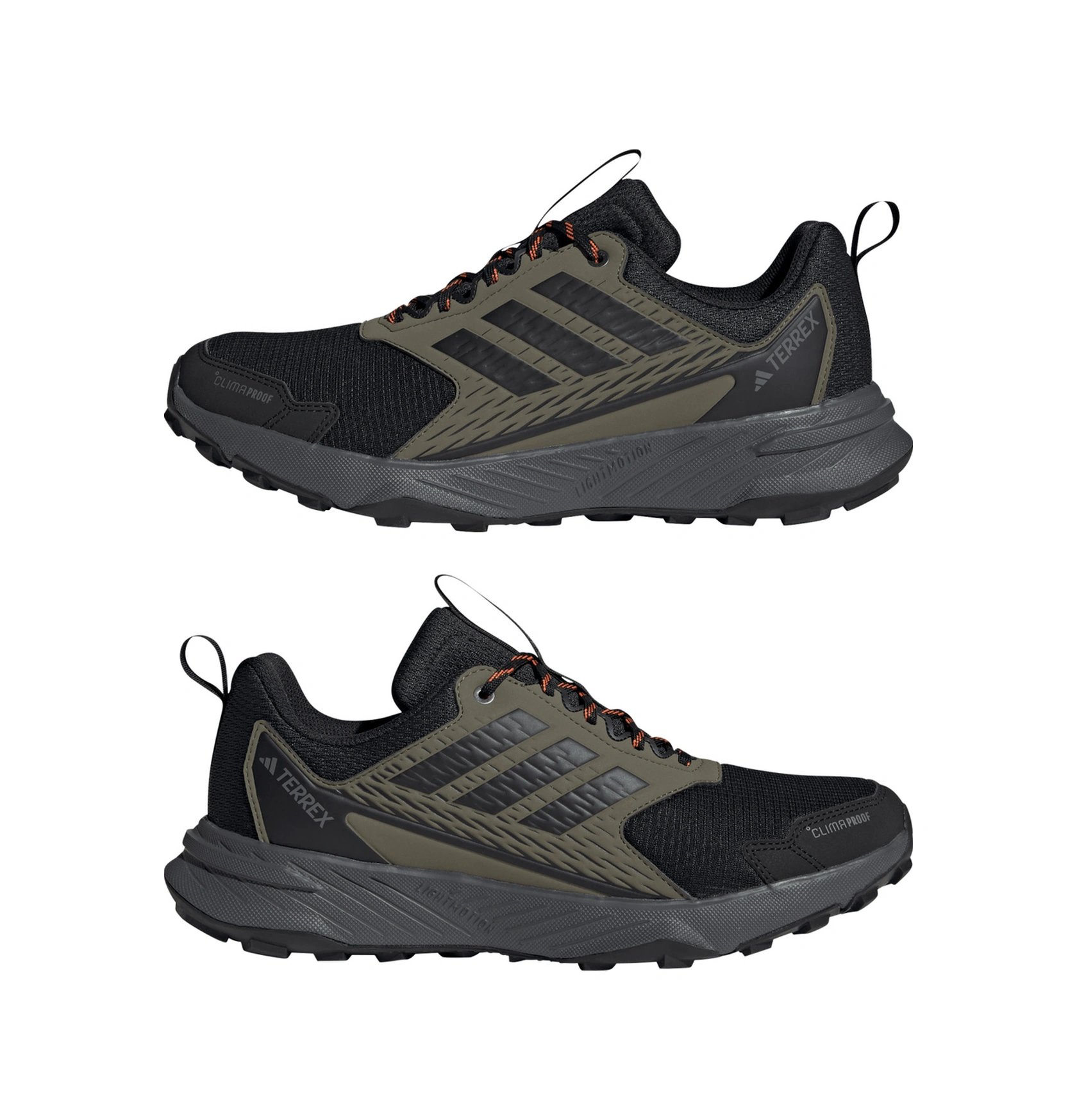 Adidas Adidas Terrex Tracefinder Erkek Yeşil Outdoor Ayakkabı 8710 Haki