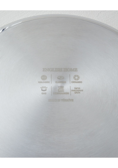 English Home Glow Çelik Tava 26x5 Cm Silver Silver