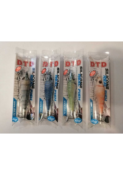 Silicone Real Fish 45gr. Kalamar Zokası
