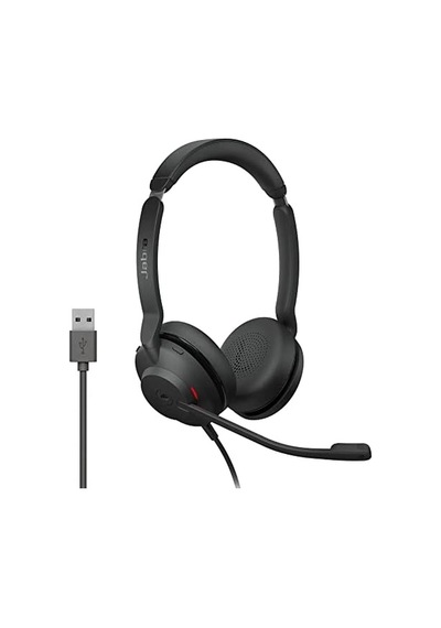 Evolve2 30 Kulaklık Seti, Gürültü Önleyici Stereo Kulaklık, Microsoft Teams Sertifikalı, 2 Mikrofon Çağrı Teknolojisi, Usb-a Kablosu, Siyah