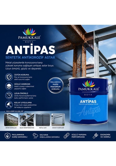 Pamukkale Sentetik Antipas 5 Kg Gri