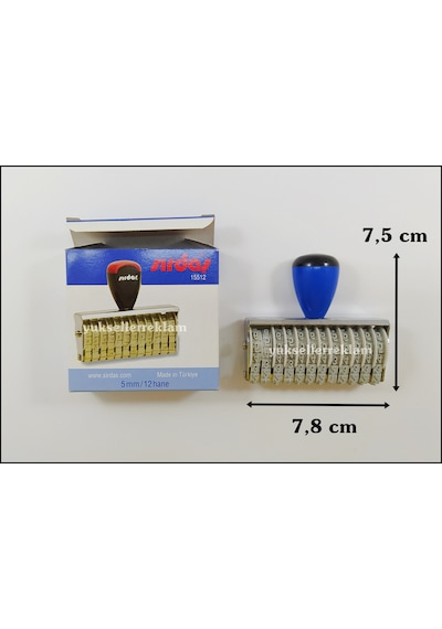 Sırdaş Numaratör 15512 5 MM 12 Hane
