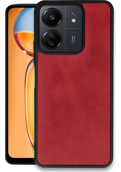 Xiaomi Redmi 13c Kılıf Aras Seri Deri Kapak