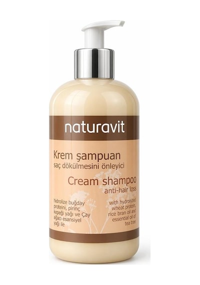 Naturavit Saç Dökülmesi Önleyici Krem Şampuan 500 Ml