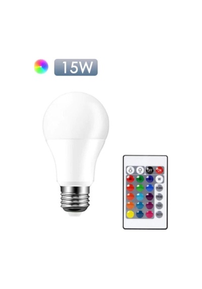 Ct-4058 Uzaktan Kumandalı Rgb Led Ampul E27 3200 K