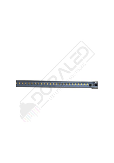 220 Volt 4014 Çubuk Led Gün Işığı 3000-3200k-şeffaf Cam 50 Cm Kasalı Dim Edilebilir Bar Led 220v