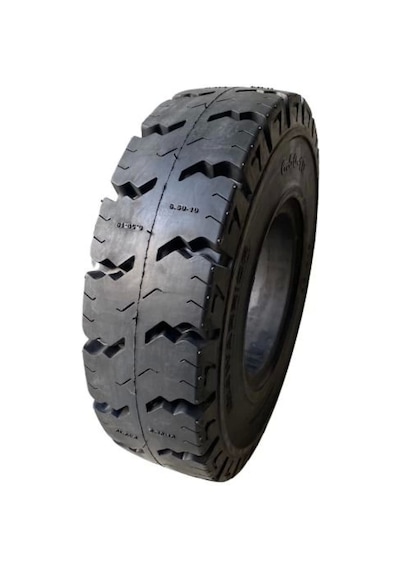 6.50-10 Warrior Siyah Sekmansız Dolgu Forklift Lastiği