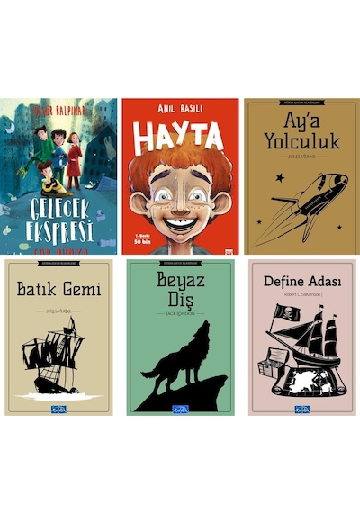 Hayta,gelecek Ekspresi Çöp Dünya,ilk Genç Timaş 6 Kitap Set 4,5,6,7. Sınıflar İçin