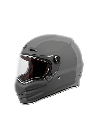 Torc T-9 Kapalı Motosiklet Kaskı Beton Grisi Gri