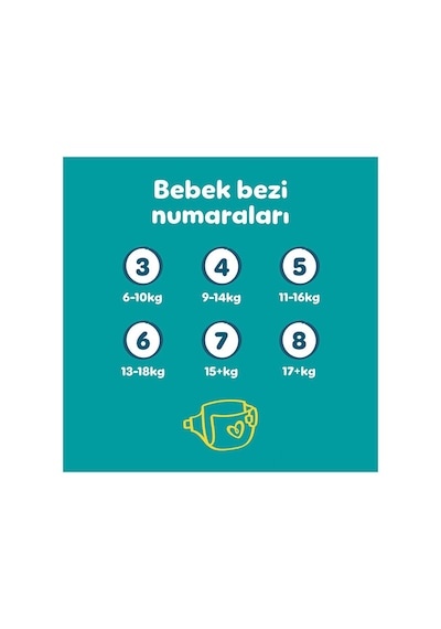 Prima Aktif Bebek Mega Fırsat Paketi 6 Beden 76 Adet