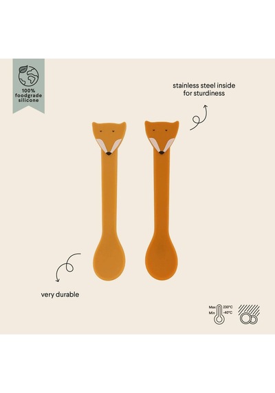 Trixie Mr.fox 2'li Kaşık Seti 96-425 Turuncu