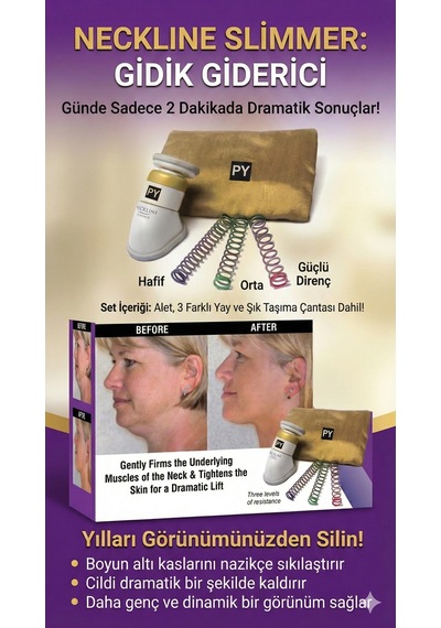 Gıdık Giderici Gıdı Eritme Çene Altı Aleti Boyun Egzersizi