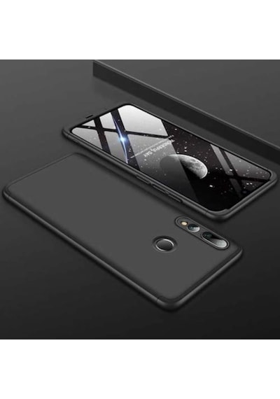 Huawei Honor 9X Kılıf Lens Tam Korumalı Gkk Sert Kapak