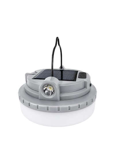 Powermaster Hop-8806 Çok Fonksiyonlu Solar Kamp Feneri Lambası Ve Rgb Şerit Led Seti Çok Renkli