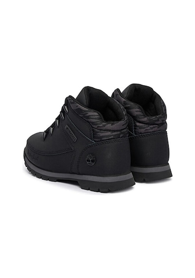 Timberland Euro Sprınt Mıd Lace Up Boot Çocuk Outdoor Botu Tb0a5sraejt1 Siyah