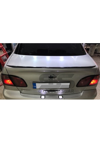 Nissan Primera Bagaj Üstü Slim Spoiler Piano Black Parlak Siyah (Sts Oto Aksesuar)