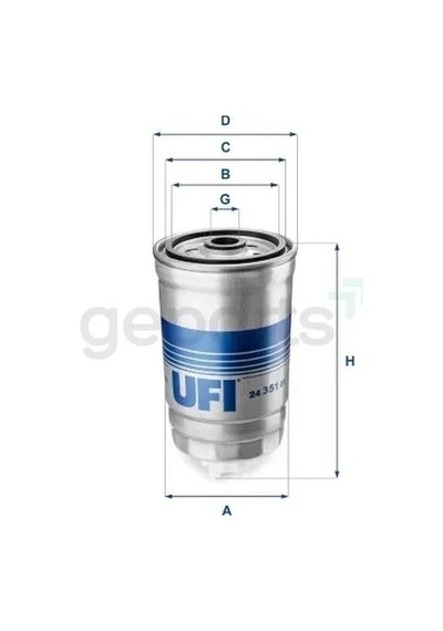 Yakit Filtresi Astra F 1991-1998 Vectra A - Vectra B 1992-1998 Kadett E 1988-1991 1.7 Td Oe